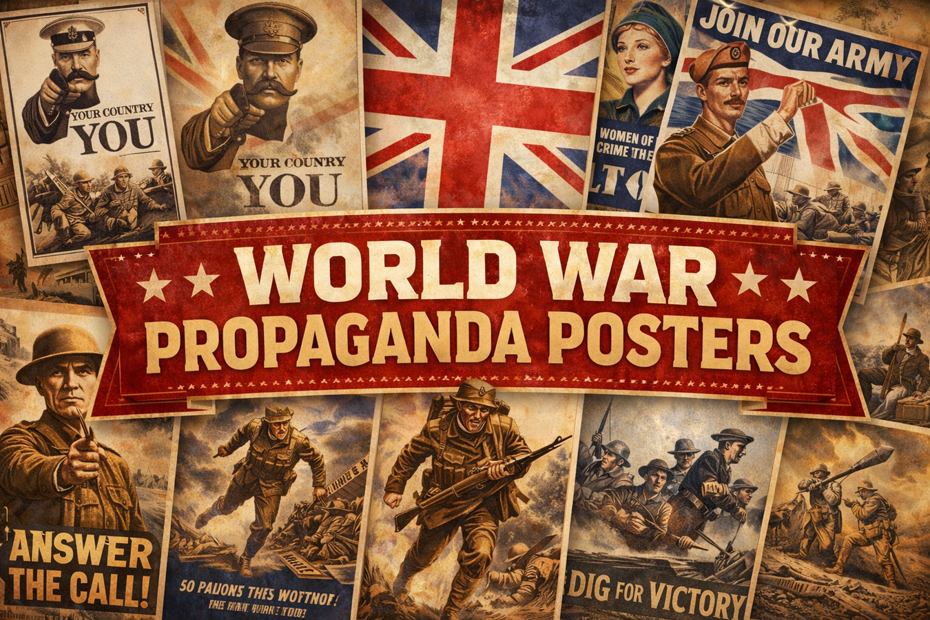 World at War Posters