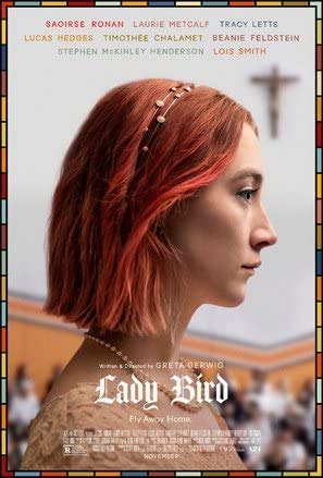LADY BIRD - Saoirse Ronan - US Movie Wall Poster Print - 30cm x 43cm / 12 Inches x 17 Inches wall art poster – printed in Yorkshire