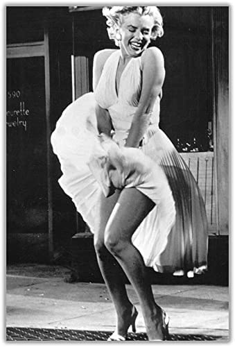 RPW Roystone Print Works Iconic Marilyn Monroe Subway Shoot Poster Wall Prints Movie Stars Home Decoration A5 A4 A3 wall art poster – printed in Yorkshire