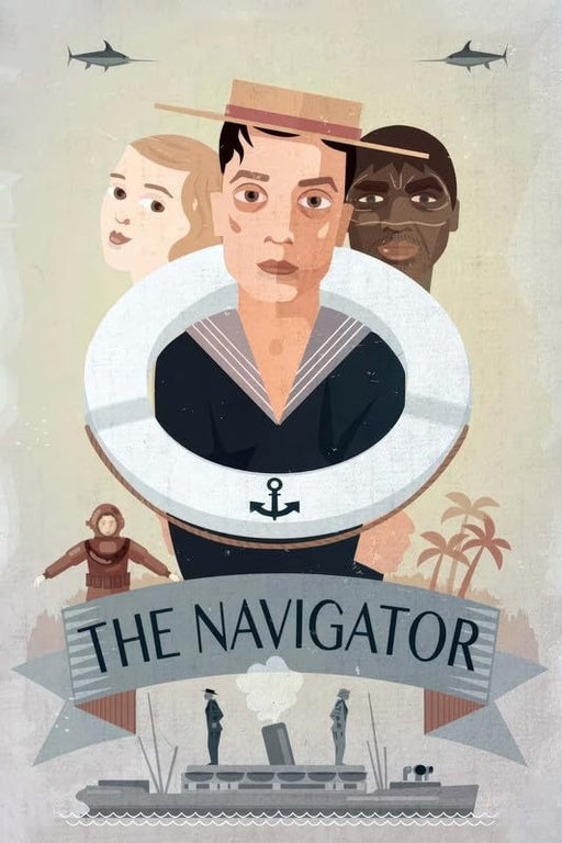 The Navigator Vintage Movie Film Wall Art Poster Print wall art poster – printed in Yorkshire