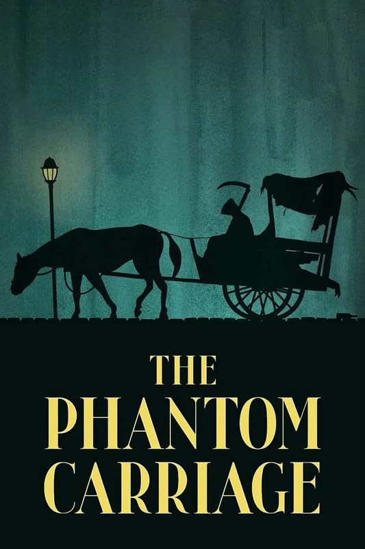 The Phantom Carriage Vintage Movie Film Wall Art Poster Print wall art poster – printed in Yorkshire