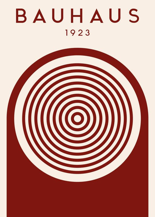 Bauhaus Style Print No. 45 Geometric Abstract Wall Art Poster Modern Minimalist Decor for Home, Office or Studio Framed or Unframed wall art poster – printed in Yorkshire