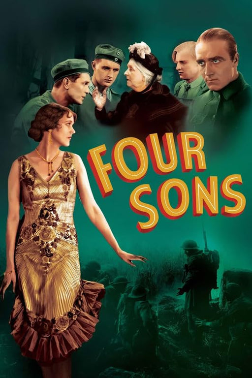 Four Sons Vintage Movie Film Wall Art Poster Print wall art poster – printed in Yorkshire