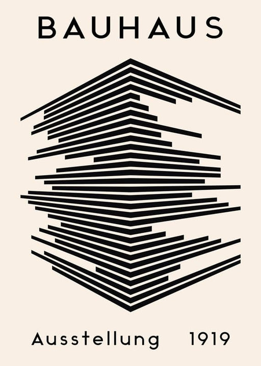 Bauhaus Style Print No. 42 Geometric Abstract Wall Art Poster Modern Minimalist Decor for Home, Office or Studio Framed or Unframed wall art poster – printed in Yorkshire