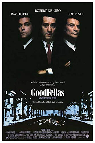 Goodfellas Vintage A3 movie poster 280gsm gloss print 42 x 30cm 16 x 12 inches wall art poster – printed in Yorkshire
