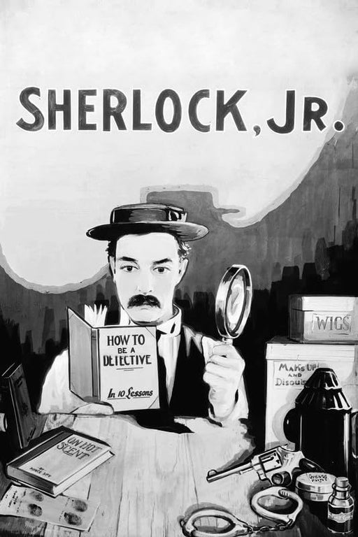 Sherlock Jr. Vintage Movie Film Wall Art Poster Print wall art poster – printed in Yorkshire