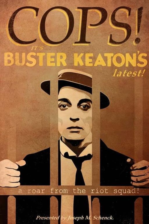 Cops Vintage Movie Film Wall Art Poster Print wall art poster – printed in Yorkshire