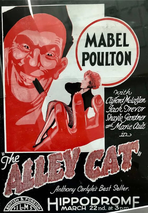 The Alley Cat Vintage Movie Film Wall Art Poster Print wall art poster – printed in Yorkshire