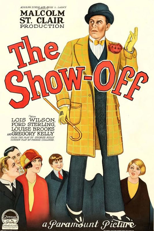 The Show Off Vintage Movie Film Wall Art Poster Print wall art poster – printed in Yorkshire