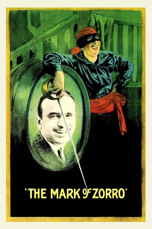 The Mark of Zorro Vintage Movie Film Wall Art Poster Print wall art poster – printed in Yorkshire