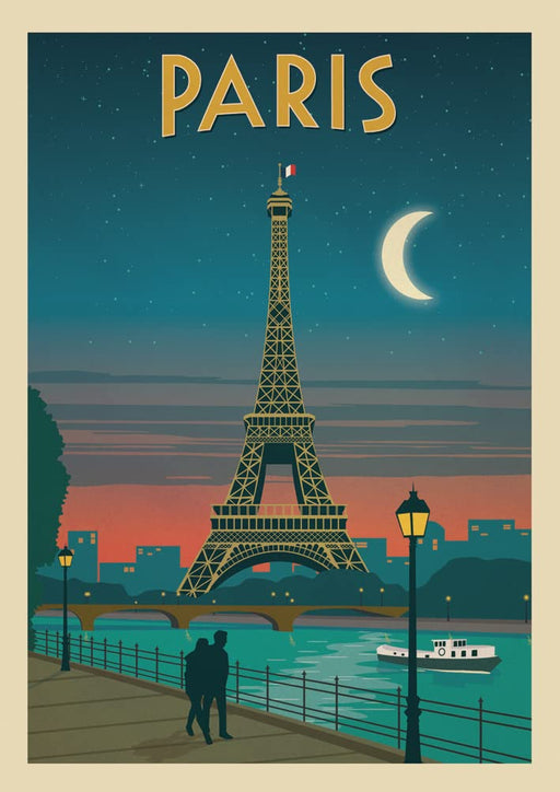 Vintage Art DŽcor Paris travel Poster Wall Art A3 & A4 Print wall art poster – printed in Yorkshire