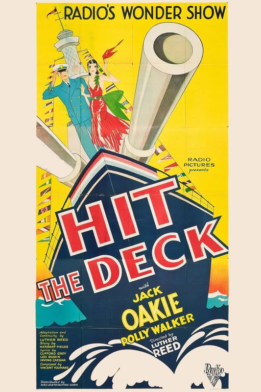 Hit the Deck Vintage Movie Film Wall Art Poster Print wall art poster – printed in Yorkshire