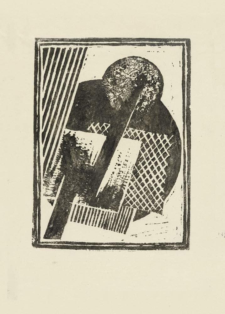 Alexander Rodchenko 'Untitled', Russia, 1919, Reproduction 250gsm Vintage Russian Constructivism Poster Print wall art poster – printed in Yorkshire