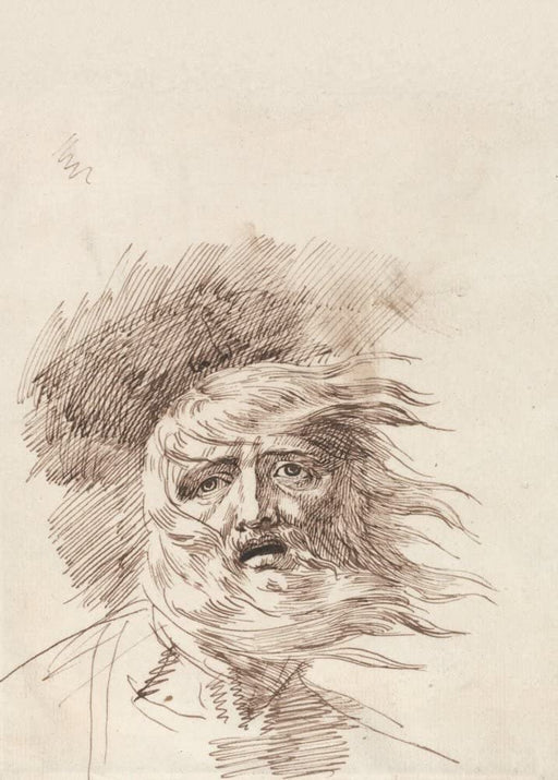 RPW Roystone Print Works Vintage Film and Theatre 'Shakespeare. King Lear in The Storm', England, 18th Century, Reproduction 250gsm A4 & A3 Vintage Shakespeare Poster wall art poster – printed in Yorkshire