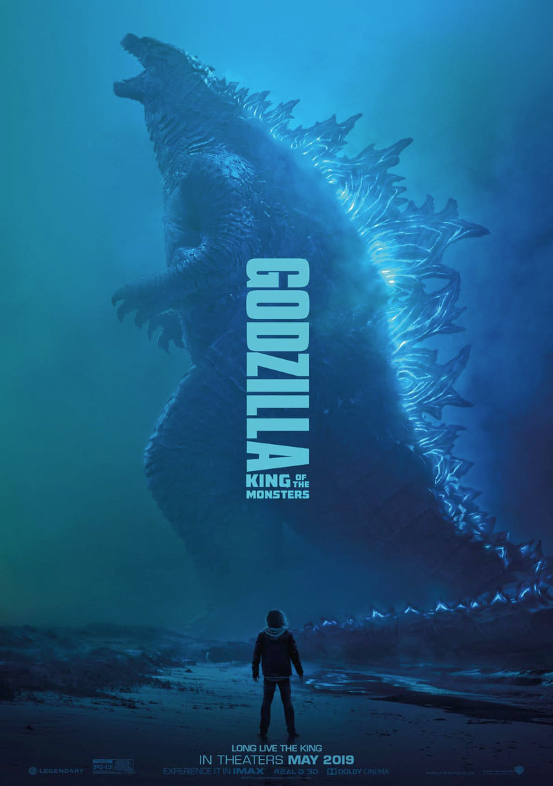 Godzilla King of monsters Reproduction Classic Movie Film and Theatre Poster wall art print wall art poster – printed in Yorkshire