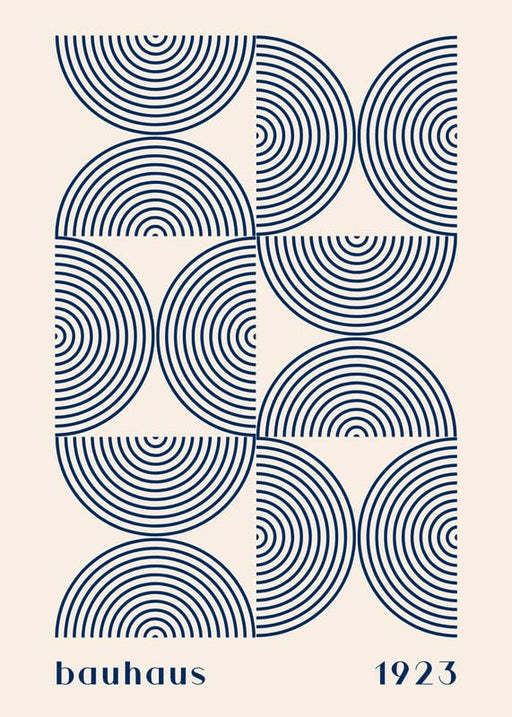 Bauhaus Style Print No. 34 Geometric Abstract Wall Art Poster Modern Minimalist Decor for Home, Office or Studio Framed or Unframed wall art poster – printed in Yorkshire