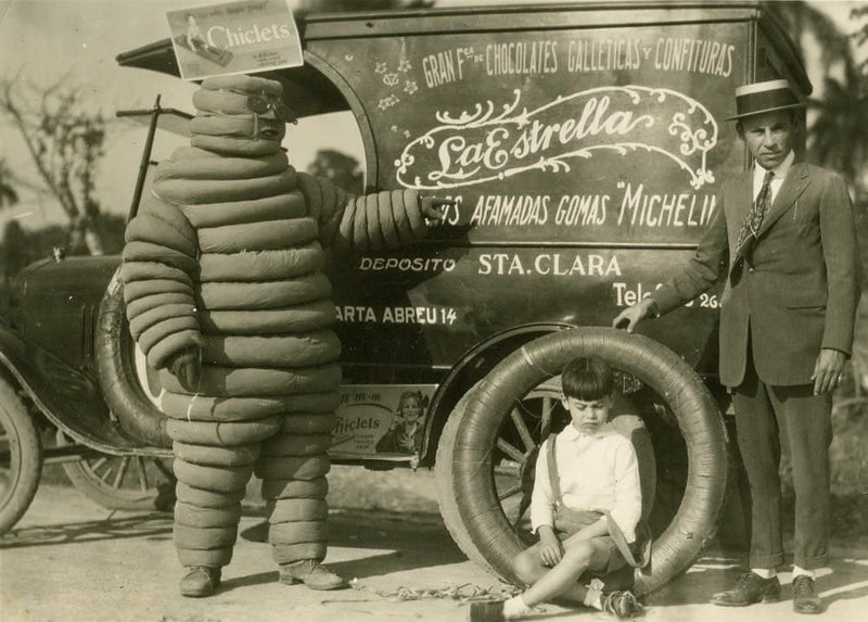 RPW Roystone Print Works Vintage Automobile 'Michelin Medicine Show', U.S.A, 1920's, Reproduction 250gsm A4 & A3 Vintage Automobile Poster wall art poster – printed in Yorkshire