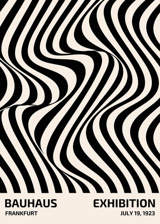 Bauhaus Style Print No. 49 Geometric Abstract Wall Art Poster Modern Minimalist Decor for Home, Office or Studio Framed or Unframed wall art poster – printed in Yorkshire