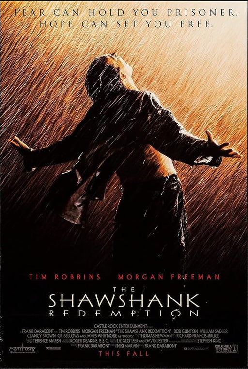 Funky Print Shawshank Redemption Classic Movie Poster wall art poster – printed in Yorkshire