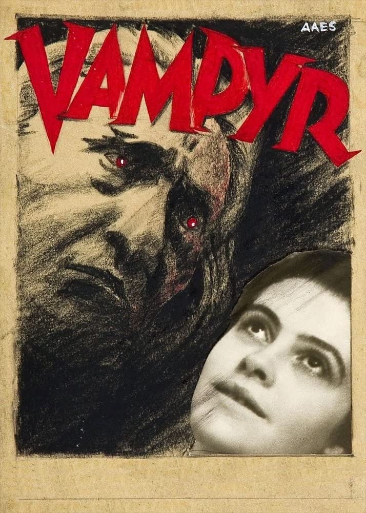 RPW Roystone Print Works Vintage Film and Theatre 'Vampyr', Germany, 1932, Reproduction 250gsm A4 & A3 Vintage Vampire Movie Poster wall art poster – printed in Yorkshire