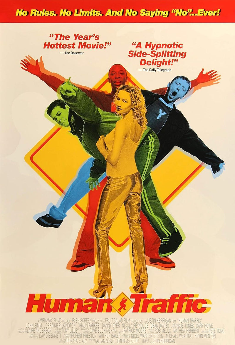 RPW Human Traffic Movie Wall Art Poster print 1990s film wall art poster – printed in Yorkshire