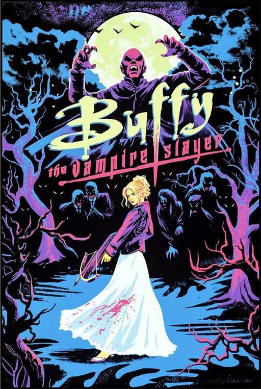 Buffy the Vampire Slayer Limited Edition Poster Wall Art Print A4 / A3 V1 wall art poster – printed in Yorkshire