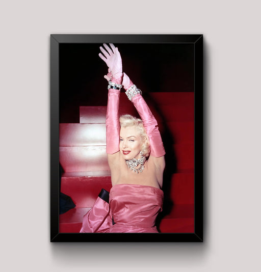 RPW Roystone Print Works Black and White Marilyn Monroe Fashion Shoot 2 Poster Prints Wall Decoration Art Picture V2 Framed or unframed wall art poster – printed in Yorkshire