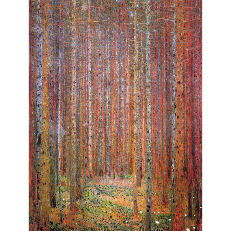 Gustav Klimt Tannenwald I Old Master Painting Art Print Poster Wall DŽcor A4 and A3 wall art poster – printed in Yorkshire