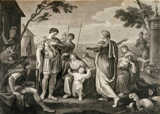 RPW Roystone Print Works Vintage Film and Theatre 'Shakespeare. Troilus and Cressida', Italy, 1787-1800, Luigi Schiavonetti, Reproduction 250gsm A4 & A3 Vintage Shakespeare Poster wall art poster – printed in Yorkshire