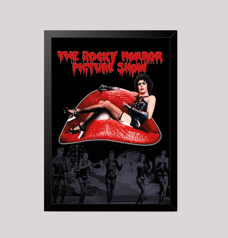 Rocky Horror Picture Show Cult Classic Musical Vintage 1970's movie poster Wall Art print wall art poster – printed in Yorkshire