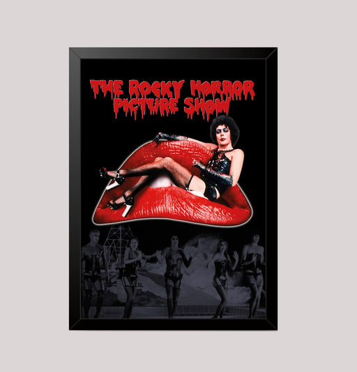 Rocky Horror Picture Show Cult Classic Musical Vintage 1970's movie poster Wall Art print wall art poster – printed in Yorkshire
