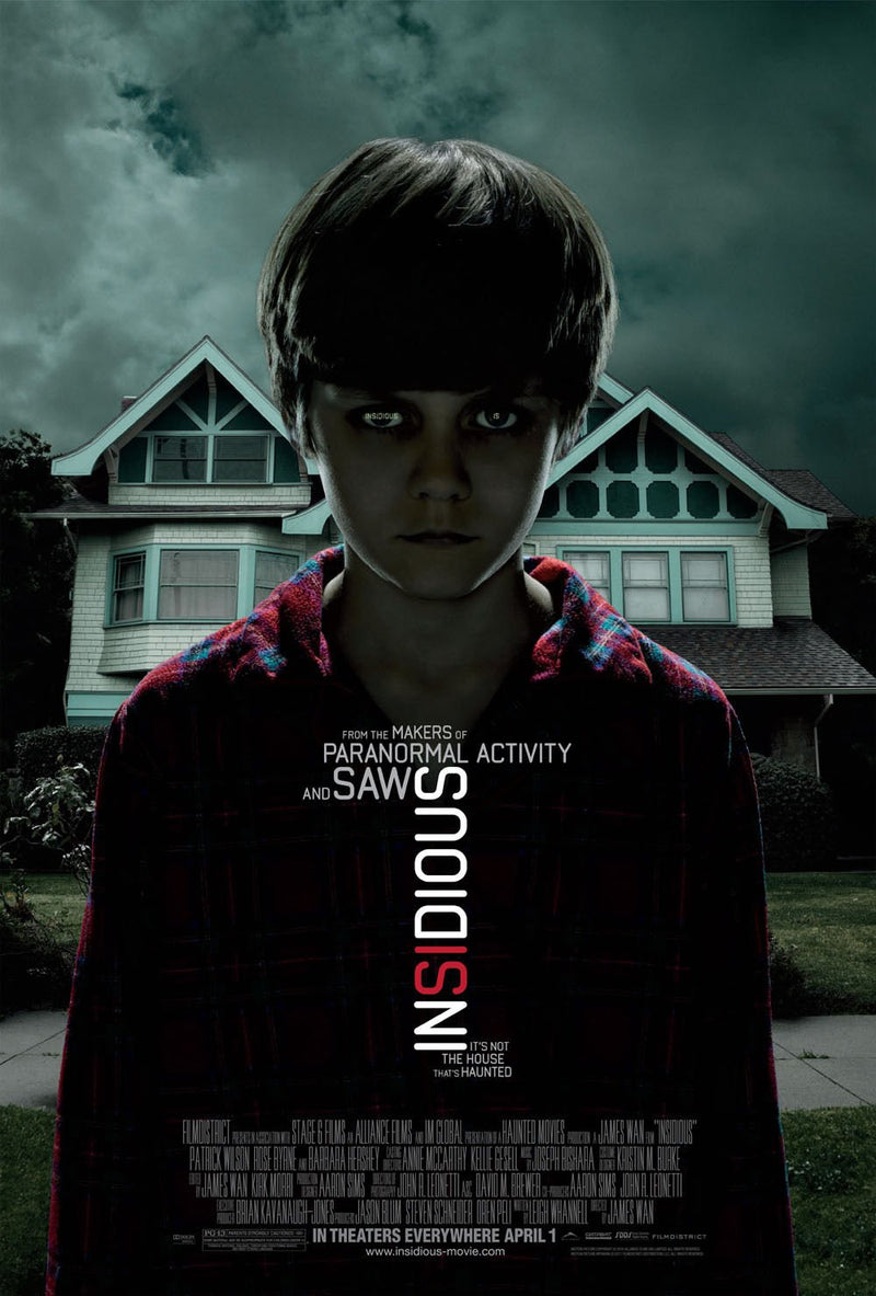 RPW Roystone Print Works Insidious 2010 Supernatural Horror Film Movie Poster wall art poster – printed in Yorkshire
