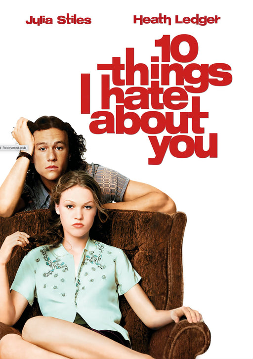 10 things i hate about you 90's Teen Film Movie Poster Wall Art Print various sizes, Framed or unframed. wall art poster – printed in Yorkshire