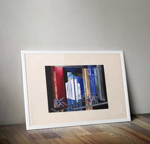 Alexandra Exter 'Ballet, Light Maquette', Poland, 1926-30, Reproduction 250gsm A4 & A3 Vintage Ballet Poster Print wall art poster – printed in Yorkshire