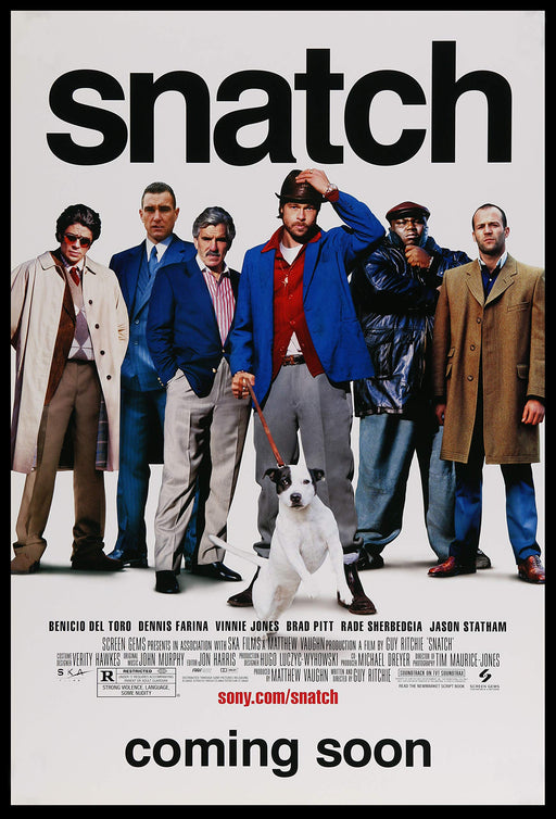 Snatch classic Vintage A3 movie poster Art print wall art poster – printed in Yorkshire
