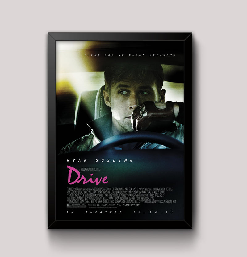 Drive Movie 2011 Film Movie Poster Wall Art Print Framed or unframed. wall art poster – printed in Yorkshire