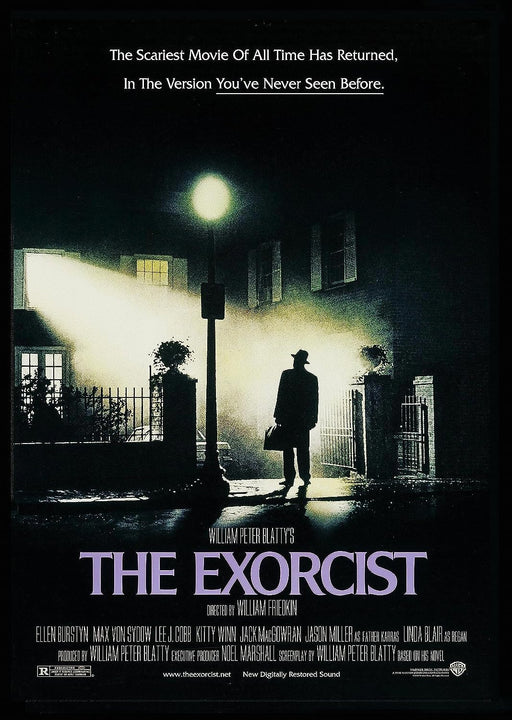 Vintage The Exorcist 70's Horror Movie movie poster Wall Art poster print Home Decor wall art poster – printed in Yorkshire