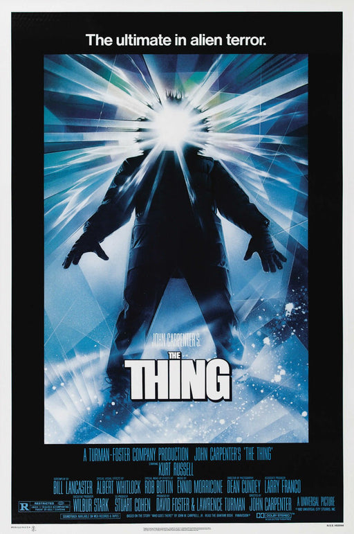 The Thing 1982 Cult Vintage Horror Film Movie Poster Print John Carpenter wall art poster – printed in Yorkshire