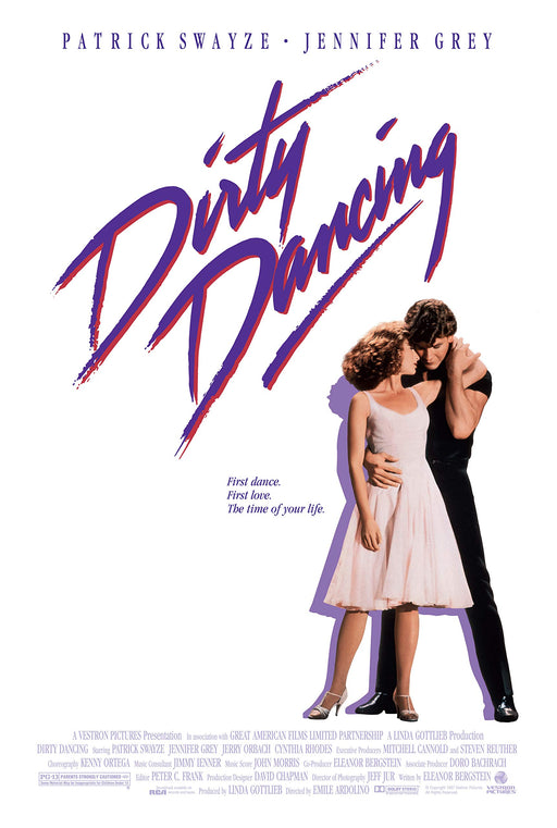 Dirty Dancing Vintage Romantic movie poster Wall Art print A4 and A3 available wall art poster – printed in Yorkshire