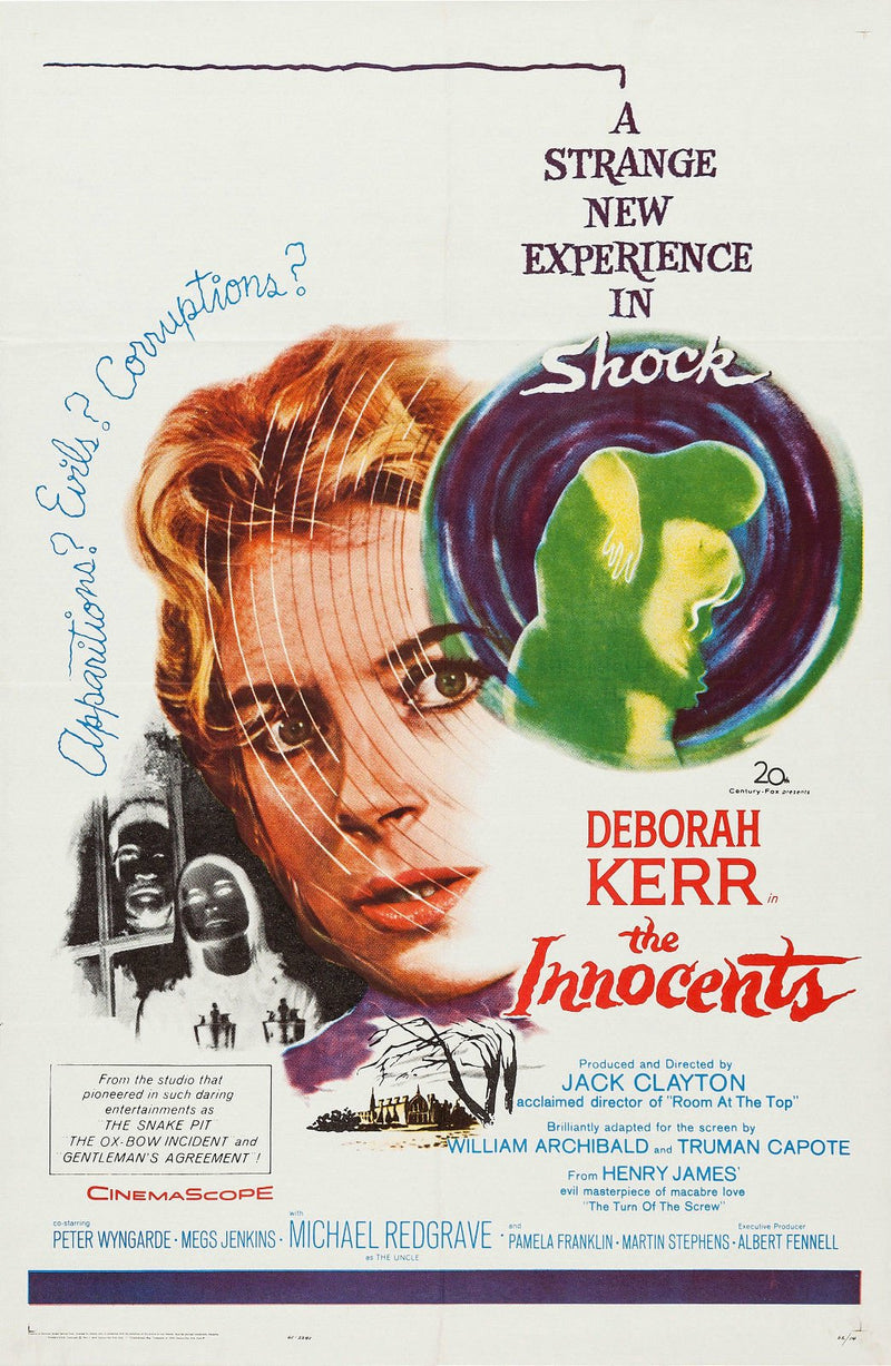 RPW Roystone Print Works The Innocents 1961 Cult Vintage Horror Film Movie Poster Deborah Kerr wall art poster – printed in Yorkshire