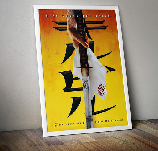 Kill Bill Vol 1 Quentin Tarantino Wall Art Movie Poster A4 and A3 size 250gsm print wall art poster – printed in Yorkshire