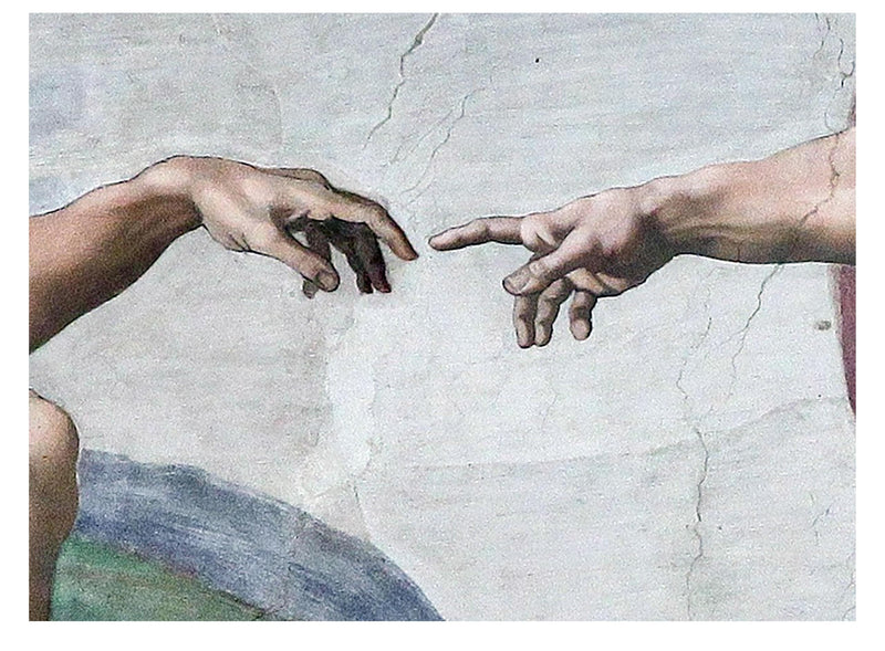 Michelangelo Creation of Adam Art Print wall art poster – printed in Yorkshire