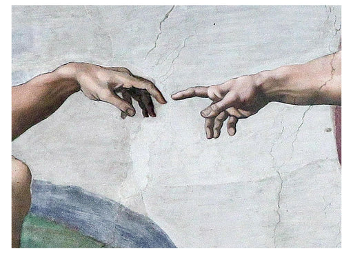 Michelangelo Creation of Adam Art Print wall art poster – printed in Yorkshire