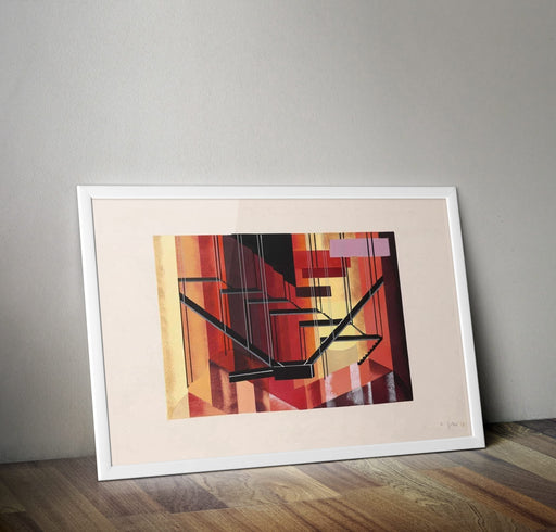 Alexandra Exter 'Don Juan, Hell', Poland, 1929, Reproduction 250gsm A4 & A3 Vintage Ballet Poster Print wall art poster – printed in Yorkshire