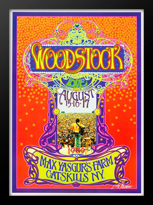 Poster - Woodstock 1969 - Bob Masse New A3 Wall Art Gig Concert print 42 x 30cm 17 x 12 inches wall art poster – printed in Yorkshire