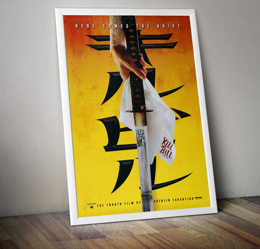 RPW Kill Bill Vol 1 Quentin Tarantino Wall Art Movie Poster A4 and A3 size 250gsm print wall art poster – printed in Yorkshire