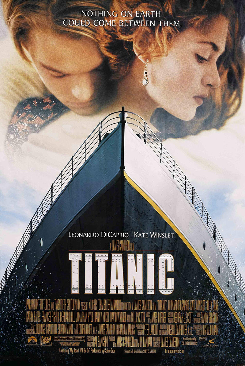RPW Titanic Movie Wall Art Poster print 1990s film wall art poster – printed in Yorkshire