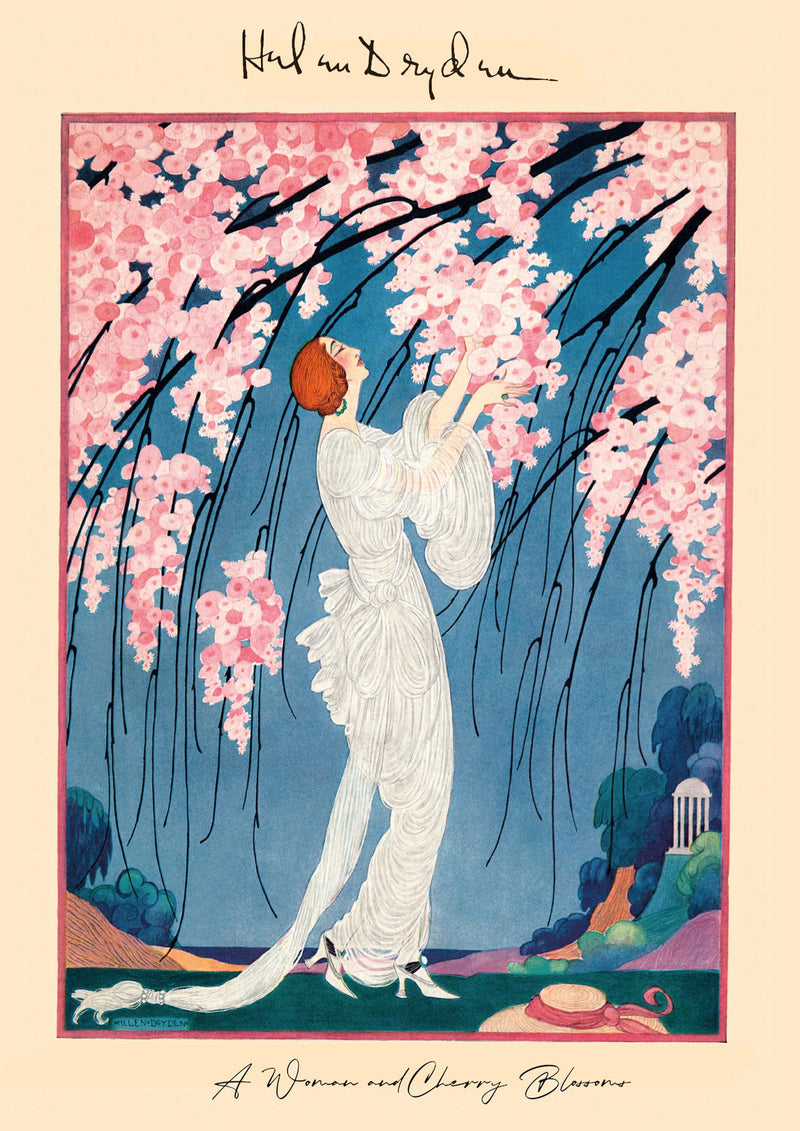 Vintage Magazine Art Cover March 1919 Helen Dryden Fashion Beauty Magazine Wall Art DŽcor Poster print A5 A4 A3 wall art poster – printed in Yorkshire