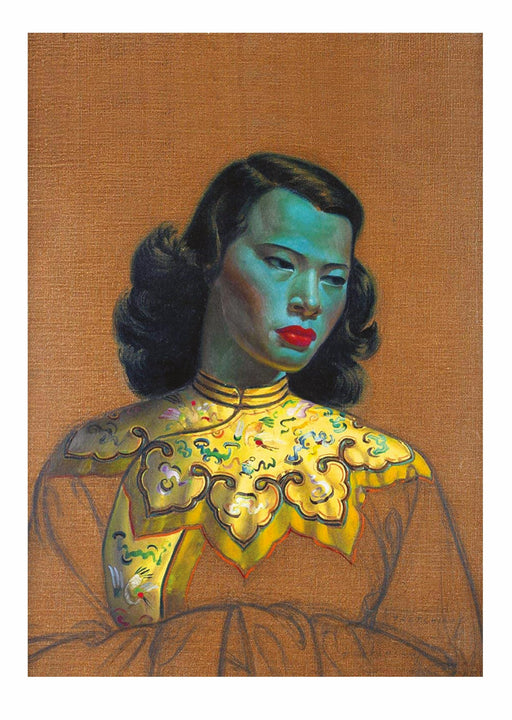 Vladimir Tretchikoff Chiniese Girl Art Print A4 and A3 wall art poster – printed in Yorkshire