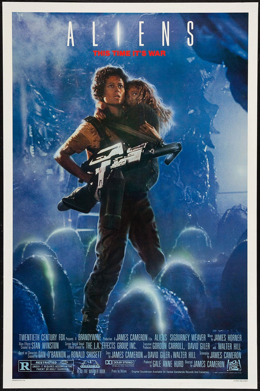 RPW Roystone Print Works Aliens 1986 Wall Art Movie Film Poster Art Decor Advertisement wall art poster – printed in Yorkshire